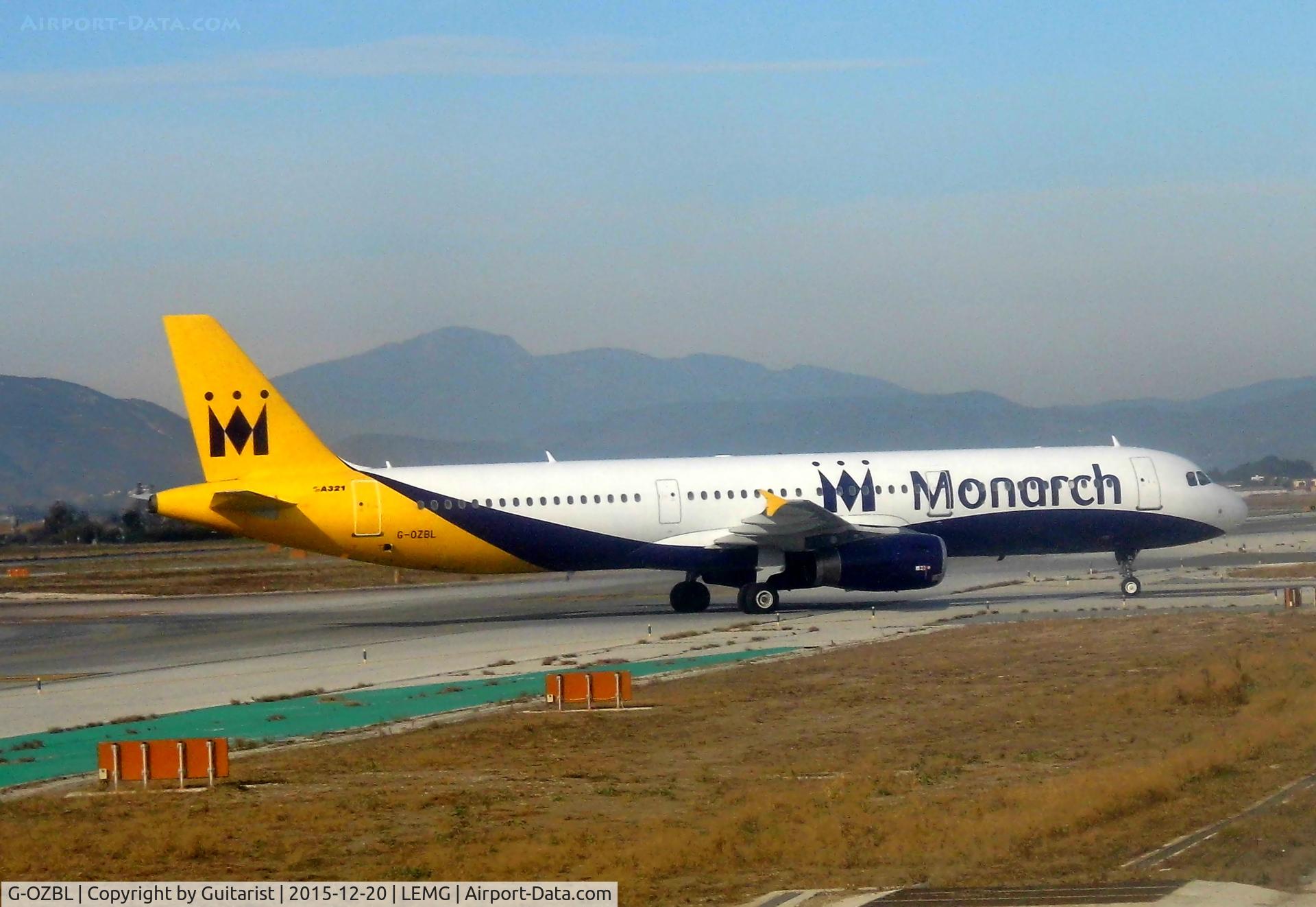 G-OZBL, 1998 Airbus A321-231 C/N 864, At Malaga