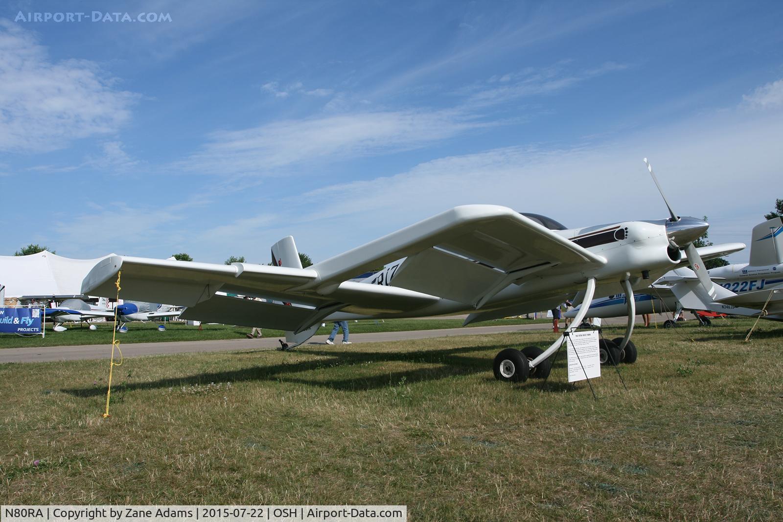 N80RA, 1984 Rutan Model 72 Grizzly C/N 001, 2015 EAA AirVenture - Oshkosh, Wisconsin