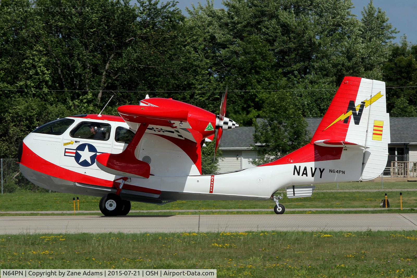 N64PN, 2008 Republic RC-3 Seabee C/N 749, 2015 EAA AirVenture - Oshkosh, Wisconsin