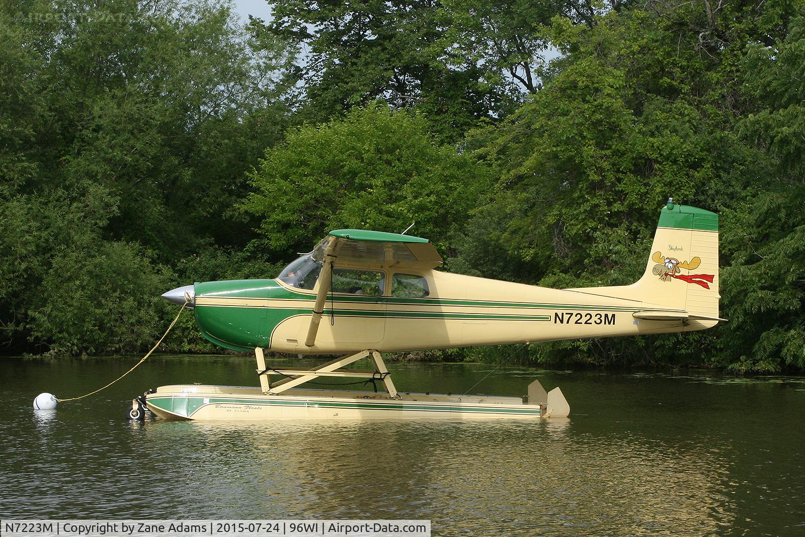 N7223M, 1958 Cessna 175 Skylark C/N 55523, 2015 EAA AirVenture - Oshkosh, Wisconsin