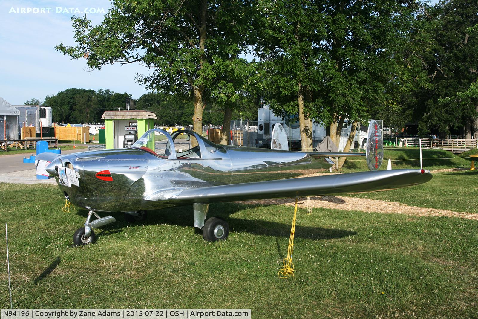 N94196, 1946 Erco 415D Ercoupe C/N 1519, 2015 EAA AirVenture - Oshkosh, Wisconsin