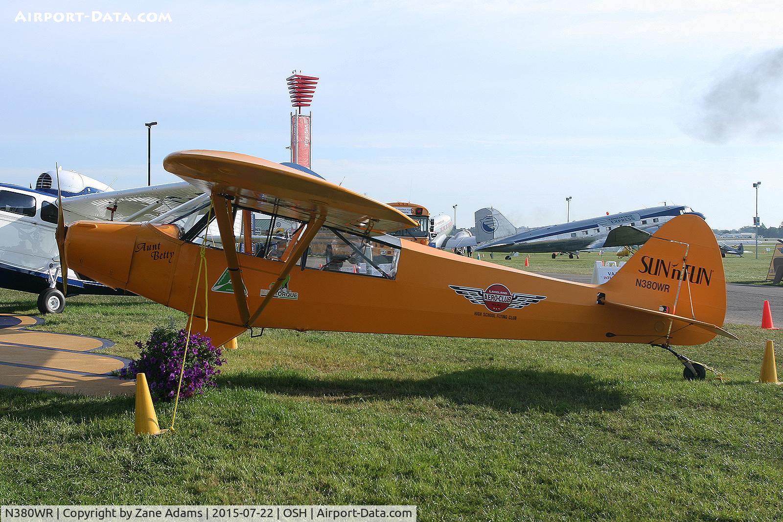 N380WR, 1953 Piper L-18C Super Cub (PA-18-95) C/N 18-3074, 2015 EAA AirVenture - Oshkosh, Wisconsin