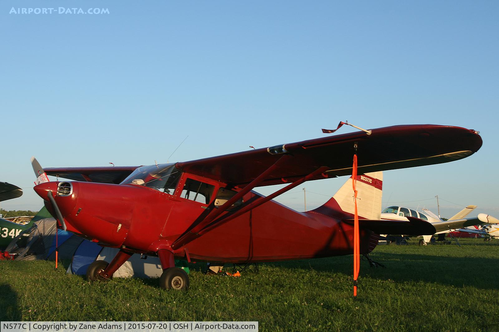 N577C, 1947 Stinson 108-3 Voyager C/N 108-3577, 2015 EAA AirVenture - Oshkosh, Wisconsin