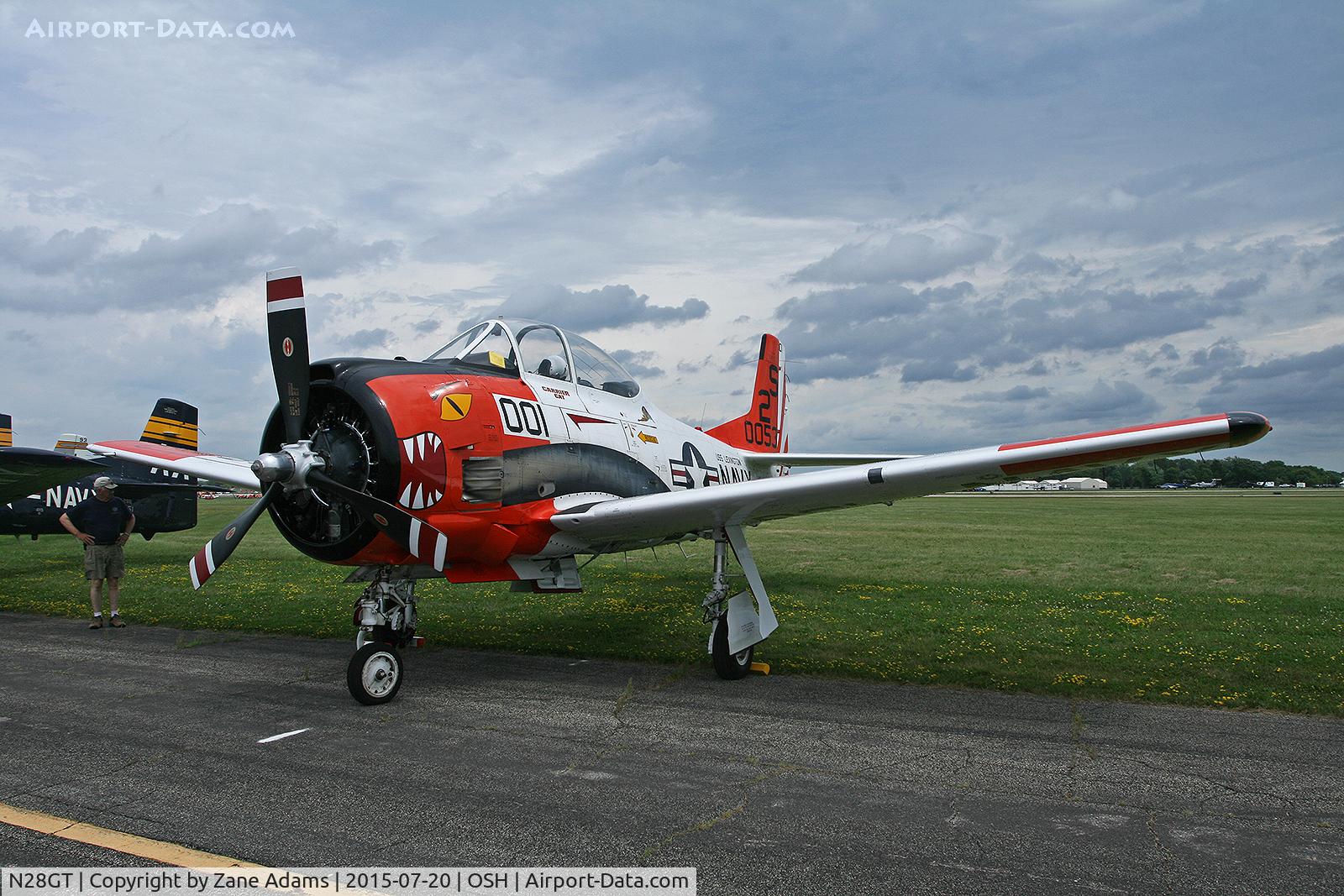 N28GT, 1955 North American T-28C Trojan C/N 226-1 (140053), 2015 EAA AirVenture - Oshkosh, Wisconsin