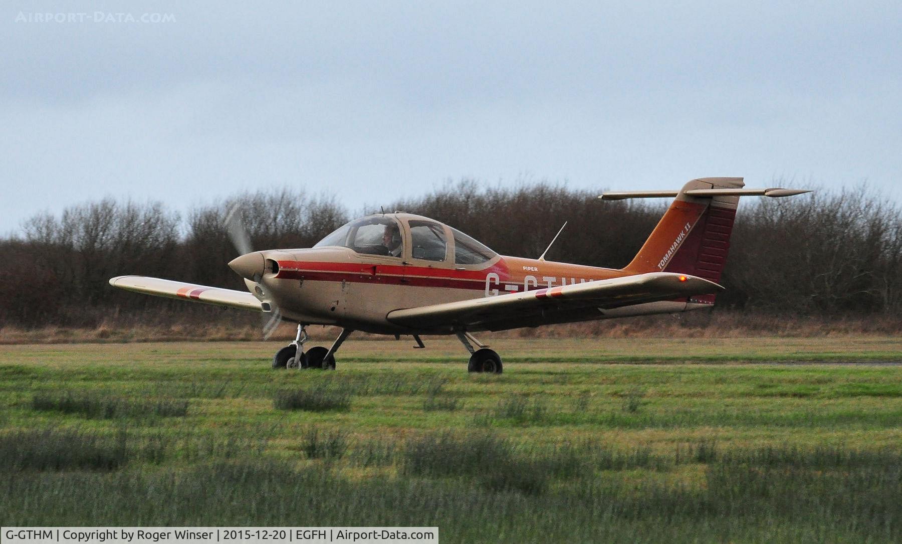 G-GTHM, 1981 Piper PA-38-112 Tomahawk Tomahawk C/N 38-81A0171, Resident Tomahawk operated by Cambrian Flying Club.
