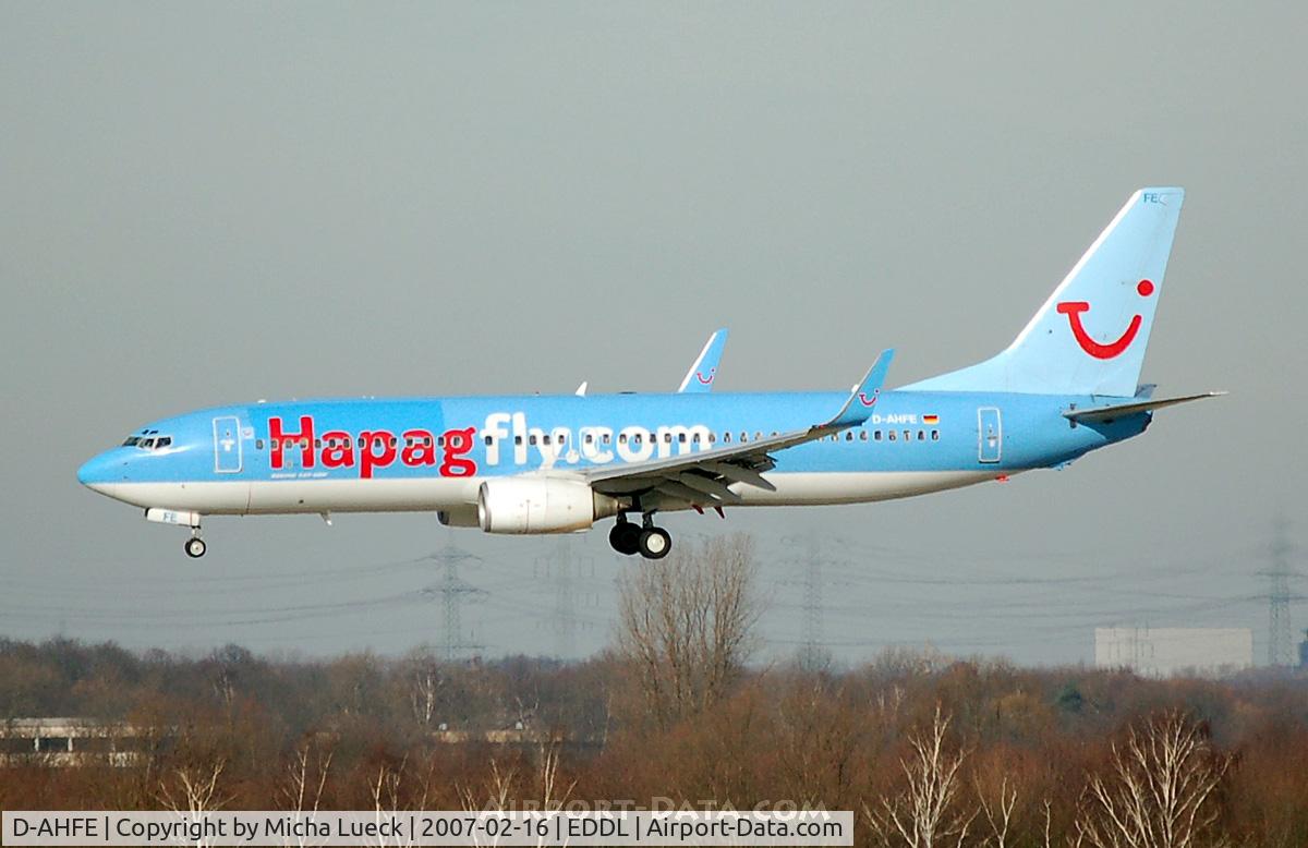 D-AHFE, 1998 Boeing 737-8K5 C/N 27979, At Düsseldorf