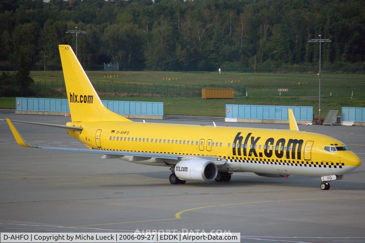 D-AHFO, 2000 Boeing 737-8K5 C/N 27987, At Cologne/Bonn