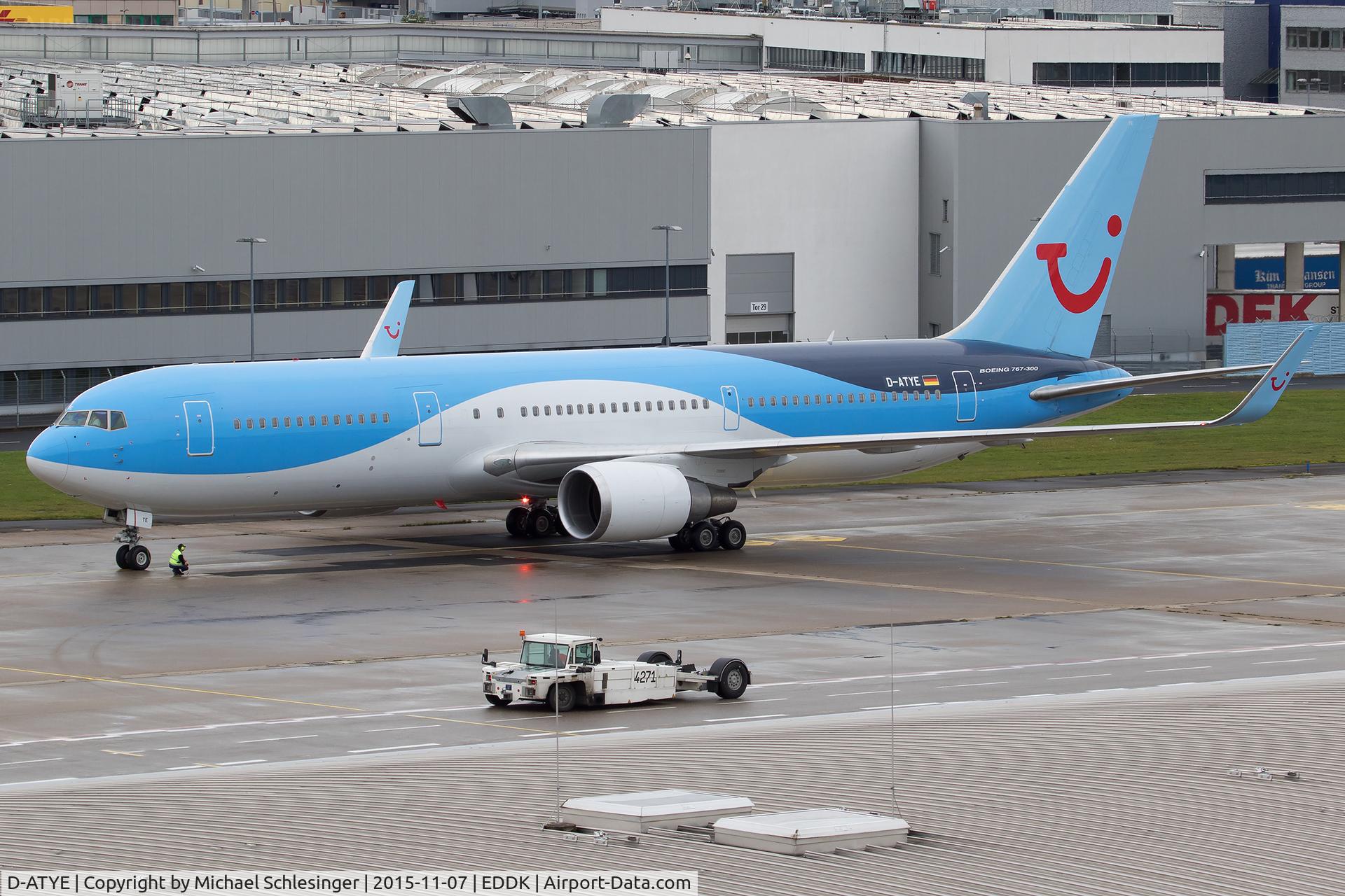D-ATYE, 1998 Boeing 767-304/ER C/N 28979, D-ATYE - Boeing 767-304(ER)(WL) - TUIflyopf. Eurowings
