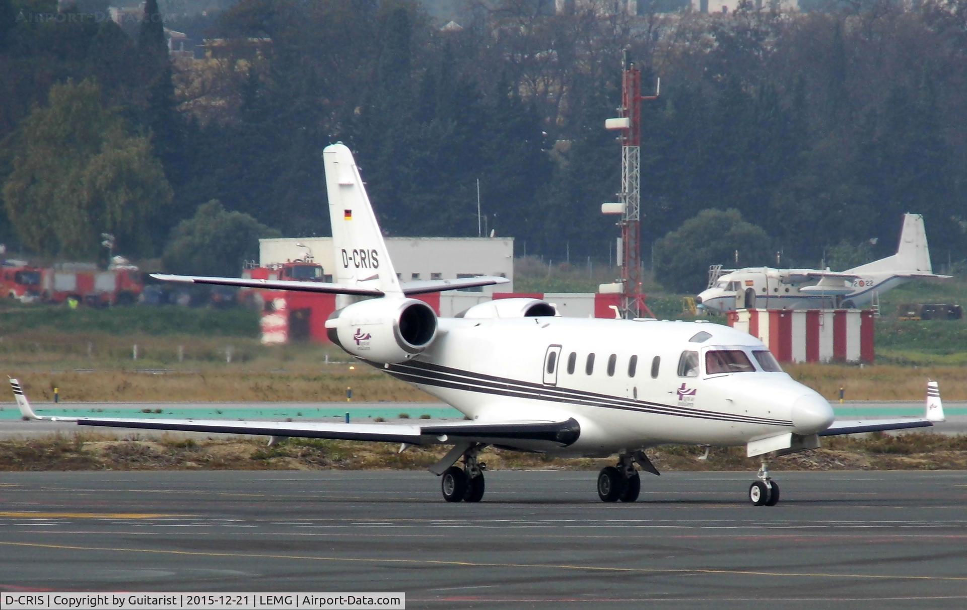 D-CRIS, 1998 Israel Aircraft Industries 1125A Astra SPX C/N 107, At Malaga