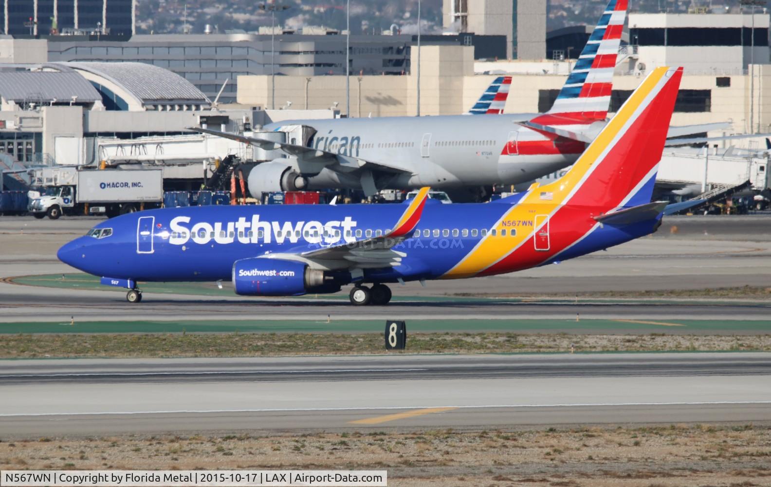 N567WN, 2002 Boeing 737-7CT C/N 32747, Southwest