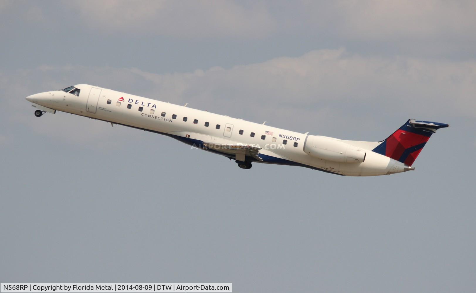 N568RP, 2004 Embraer EMB-145LR C/N 145800, Delta Connection
