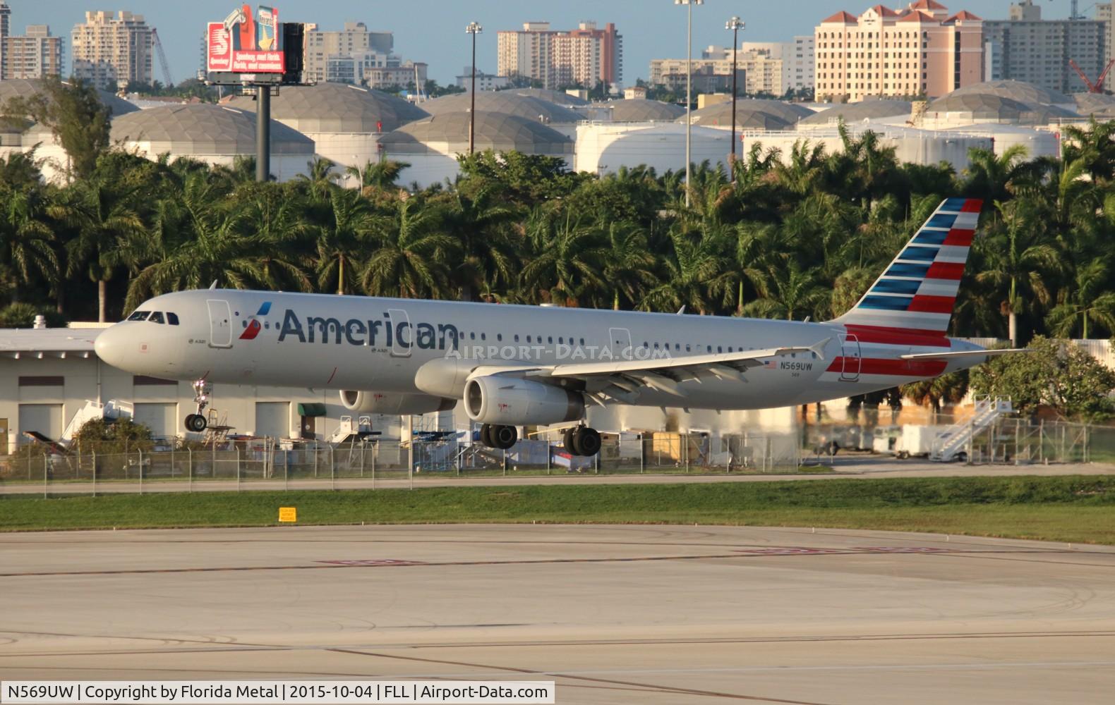 N569UW, 2013 Airbus A321-231 C/N 5763, American