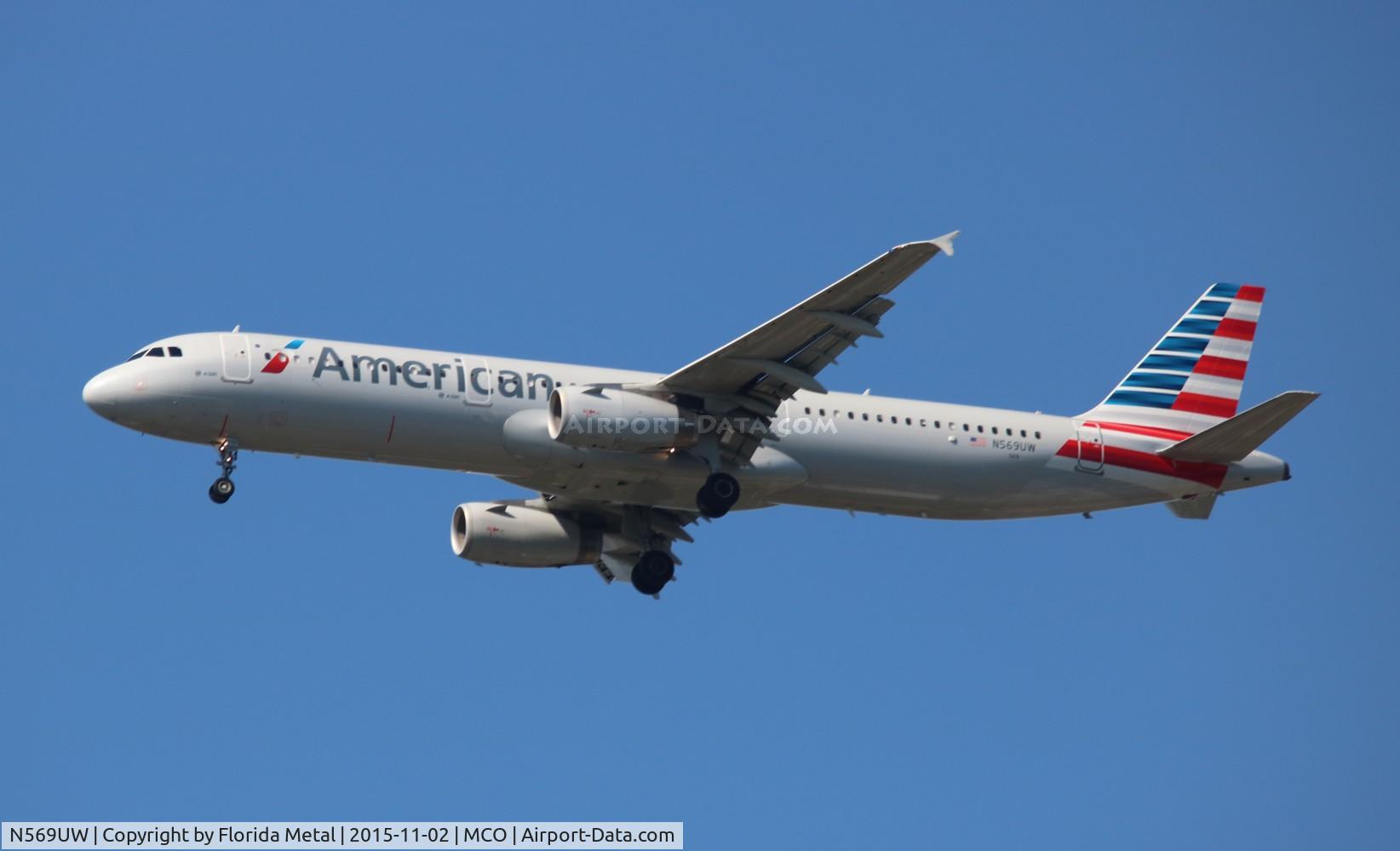 N569UW, 2013 Airbus A321-231 C/N 5763, American
