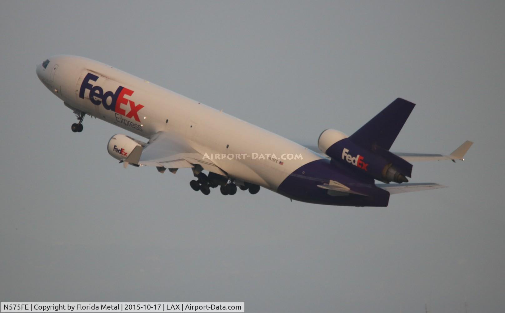 N575FE, 1992 McDonnell Douglas MD-11F C/N 48500, Fed Ex