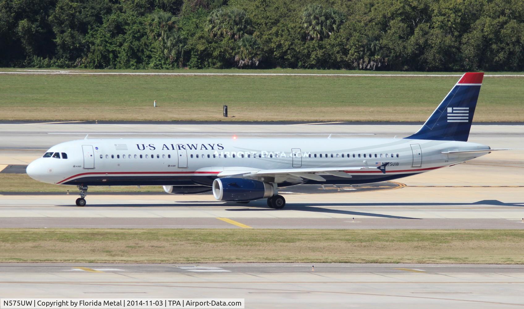 N575UW, 2014 Airbus A321-231 C/N 5980, USAirways