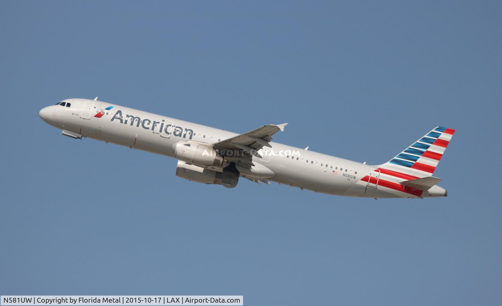 N581UW, 2014 Airbus A321-231 C/N 6152, American