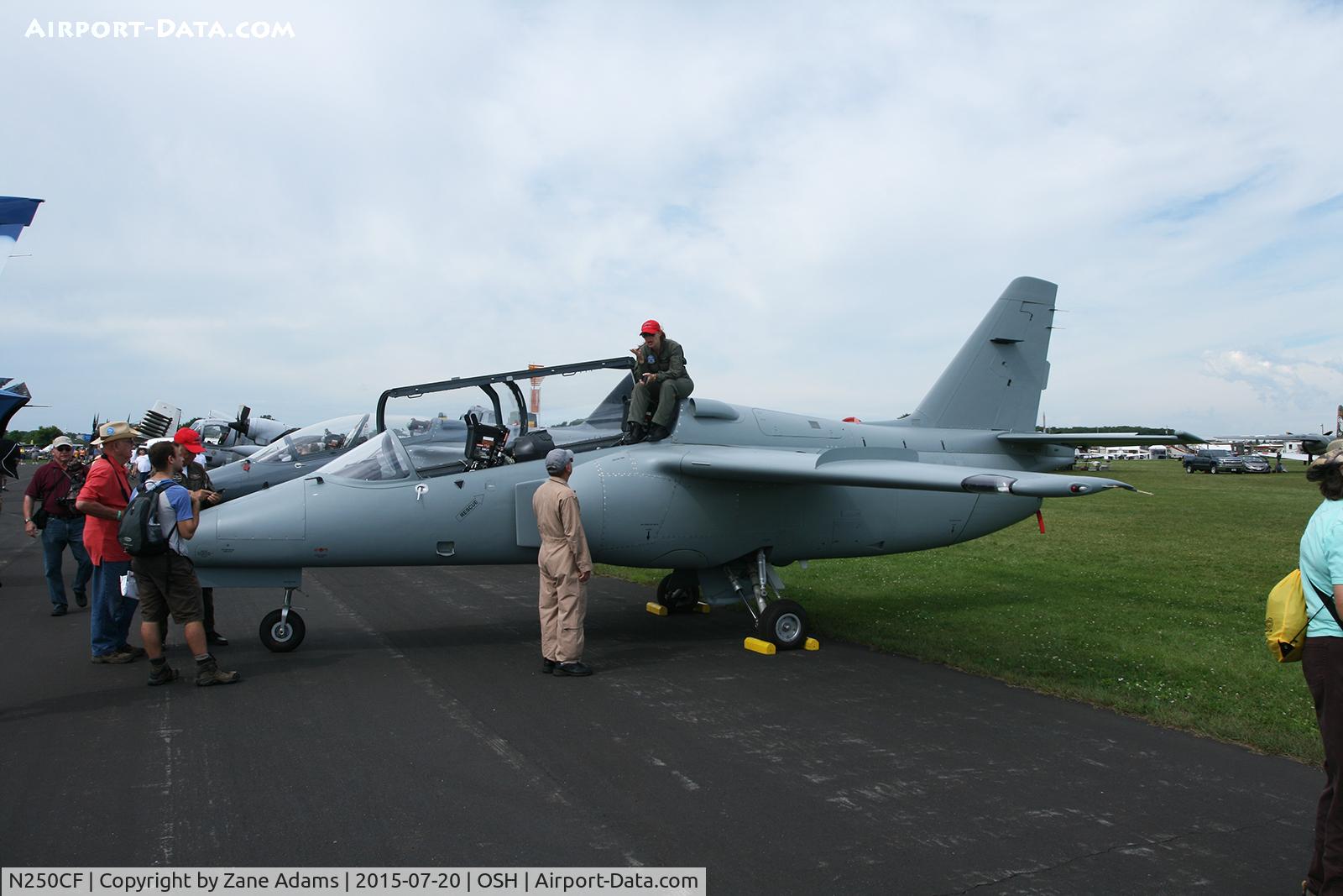 N250CF, SIAI-Marchetti S-211 C/N 034/02-023, 2015 EAA AirVenture - Oshkosh, Wisconsin