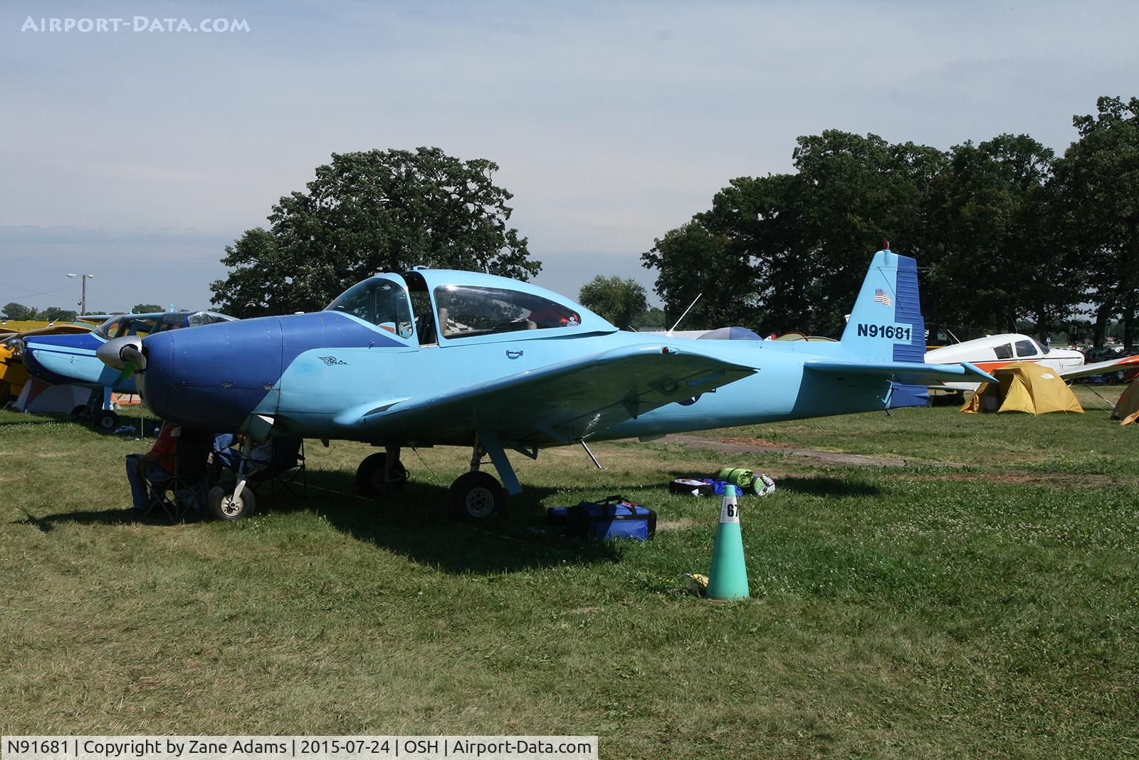 N91681, 1946 North American Navion (NA-145) C/N NAV-4-426, 2015 EAA AirVenture - Oshkosh, Wisconsin