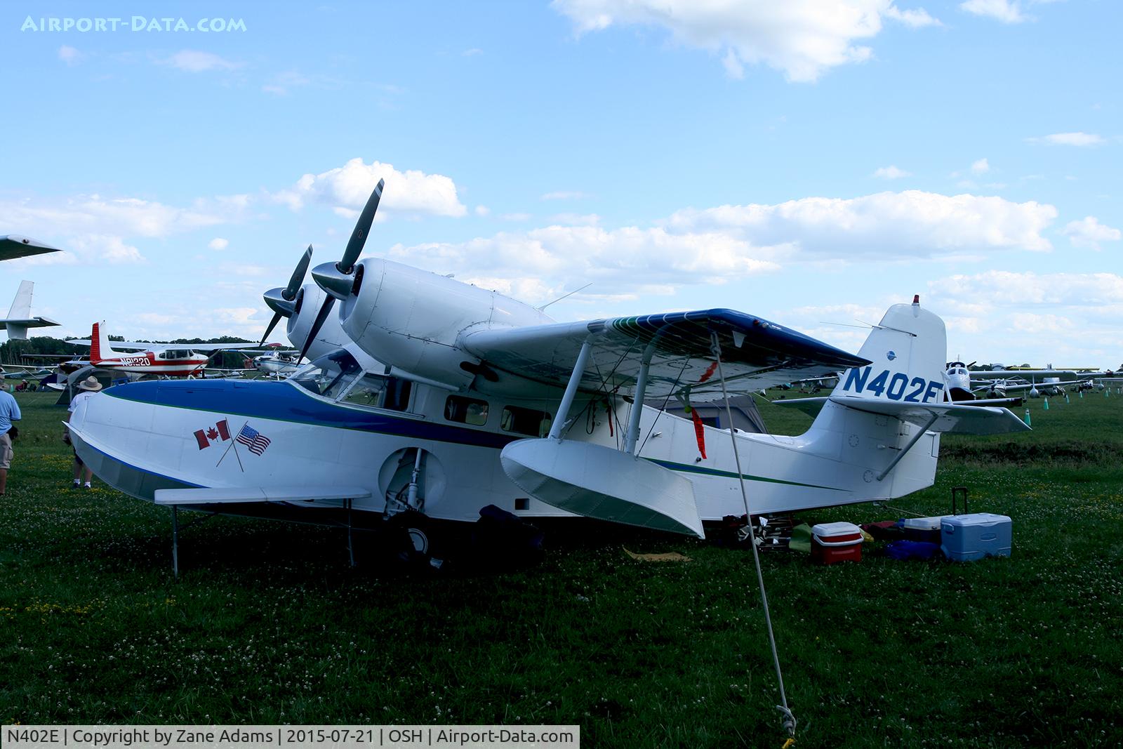 N402E, 1946 Grumman G-44A Widgeon C/N 1444, 2015 EAA AirVenture - Oshkosh, Wisconsin