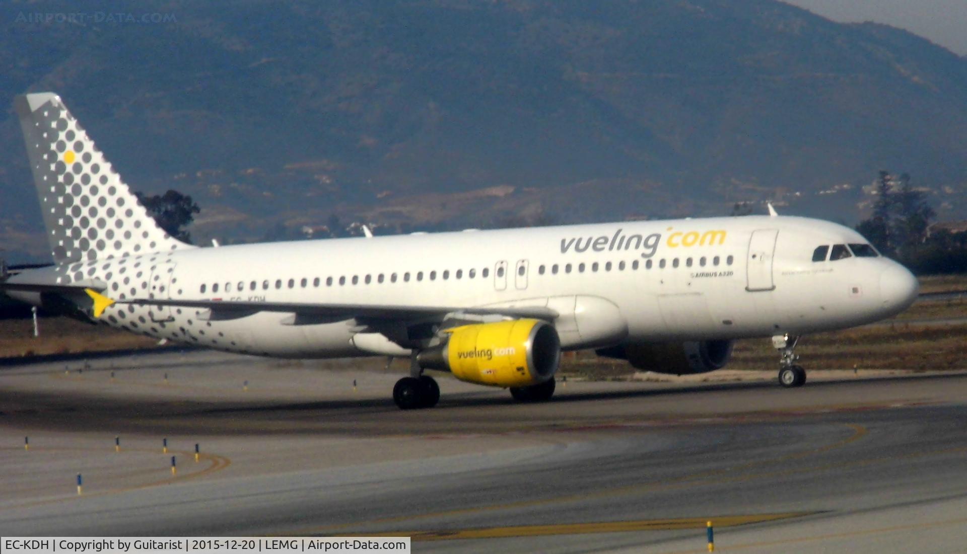 EC-KDH, 2007 Airbus A320-214 C/N 3083, At Malaga