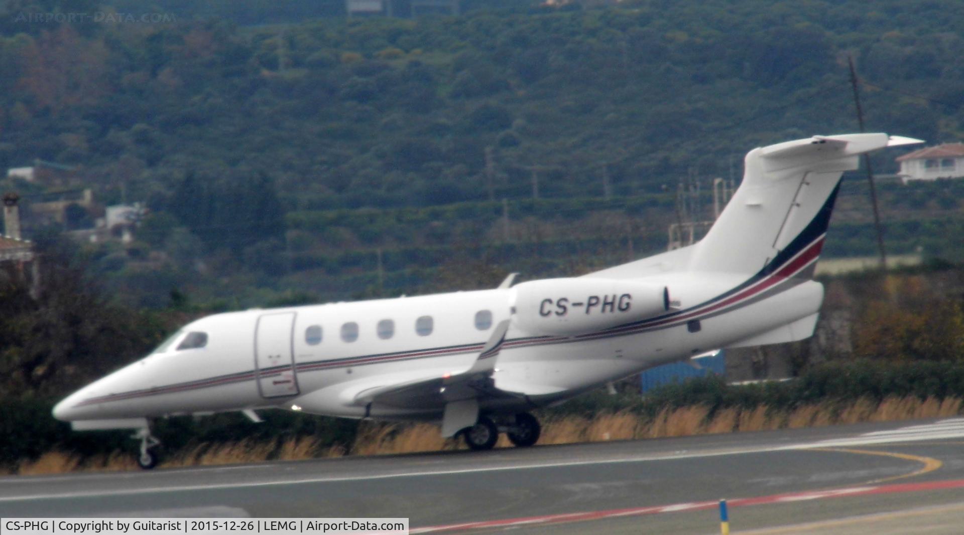 CS-PHG, 2014 Embraer EMB-505 Phenom 300 C/N 50500264, At Malaga