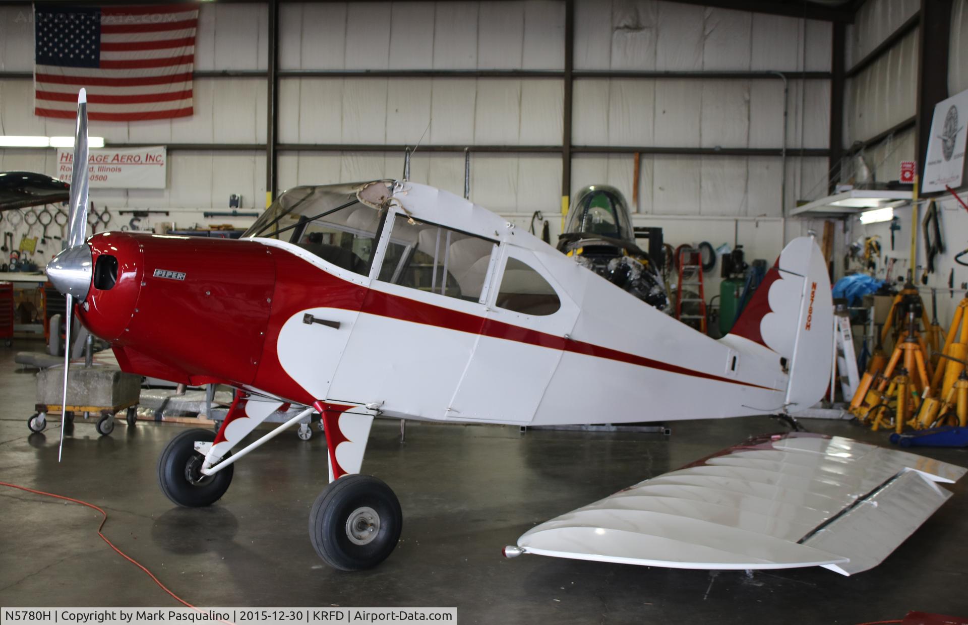 N5780H, 1949 Piper PA-16 Clipper C/N 16-393, Piper PA-16