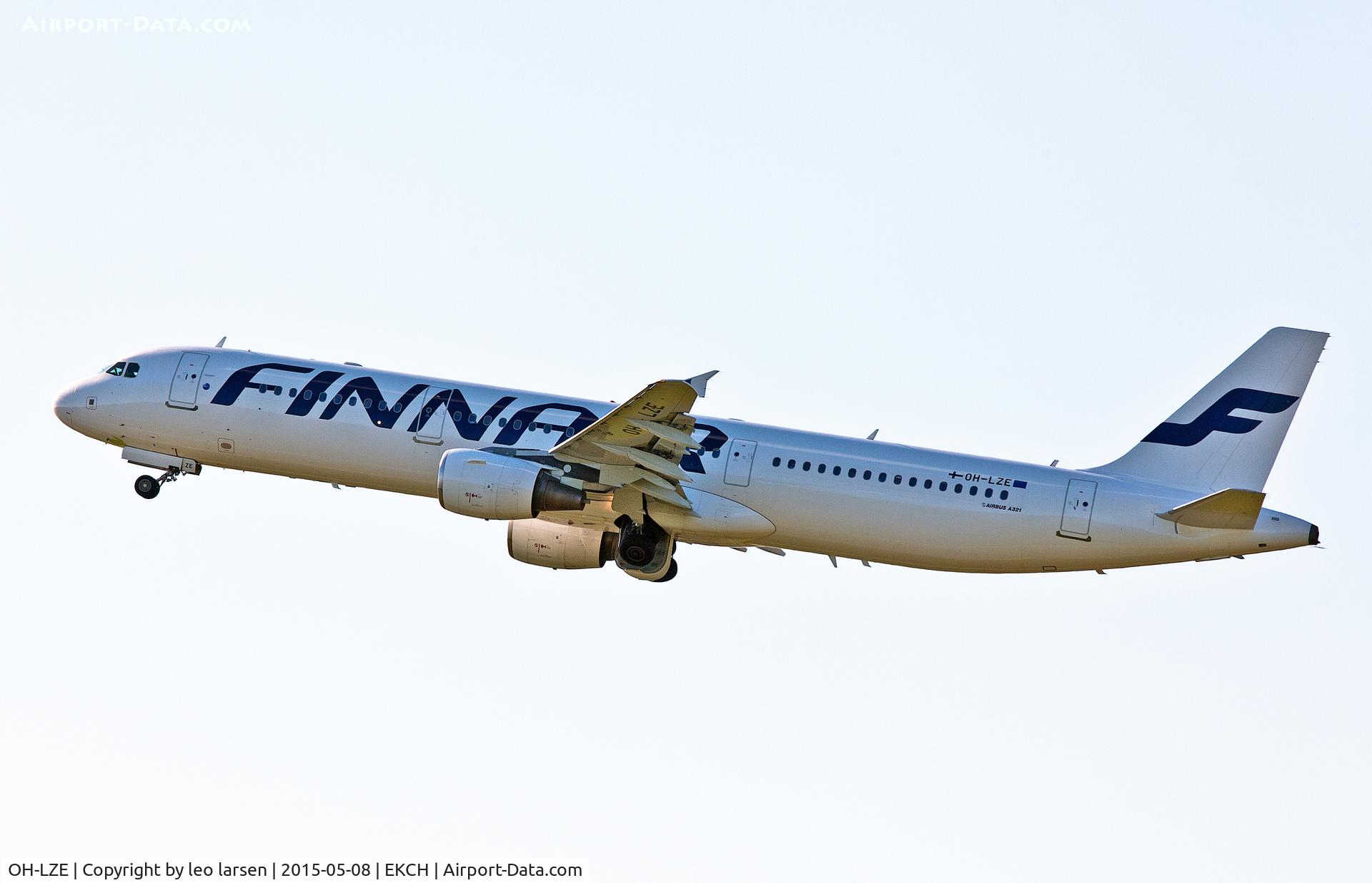 OH-LZE, 2003 Airbus A321-211 C/N 1978, Copenhagen 8.5.15