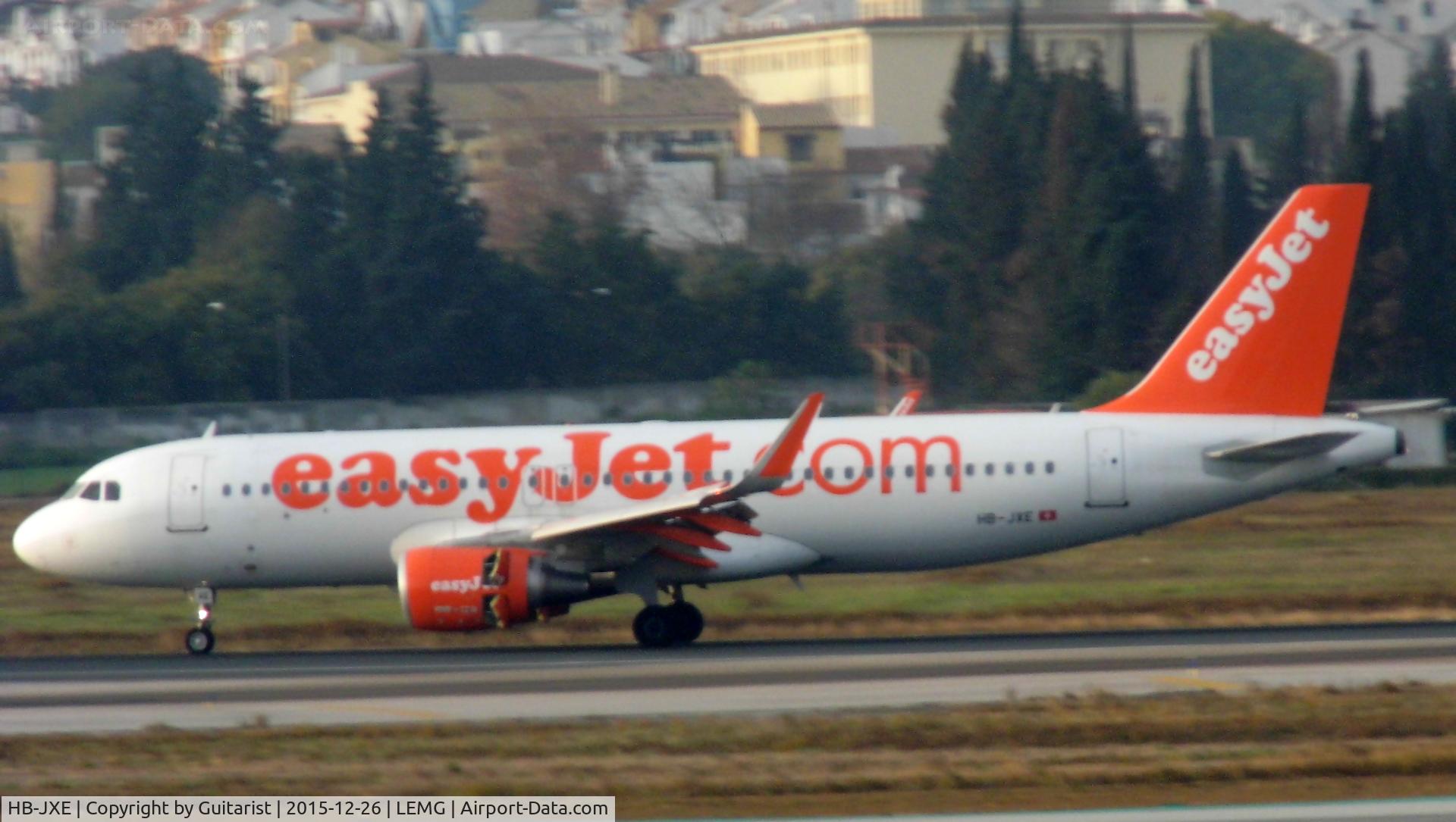 HB-JXE, 2013 Airbus A320-214 C/N 5785, At Malaga