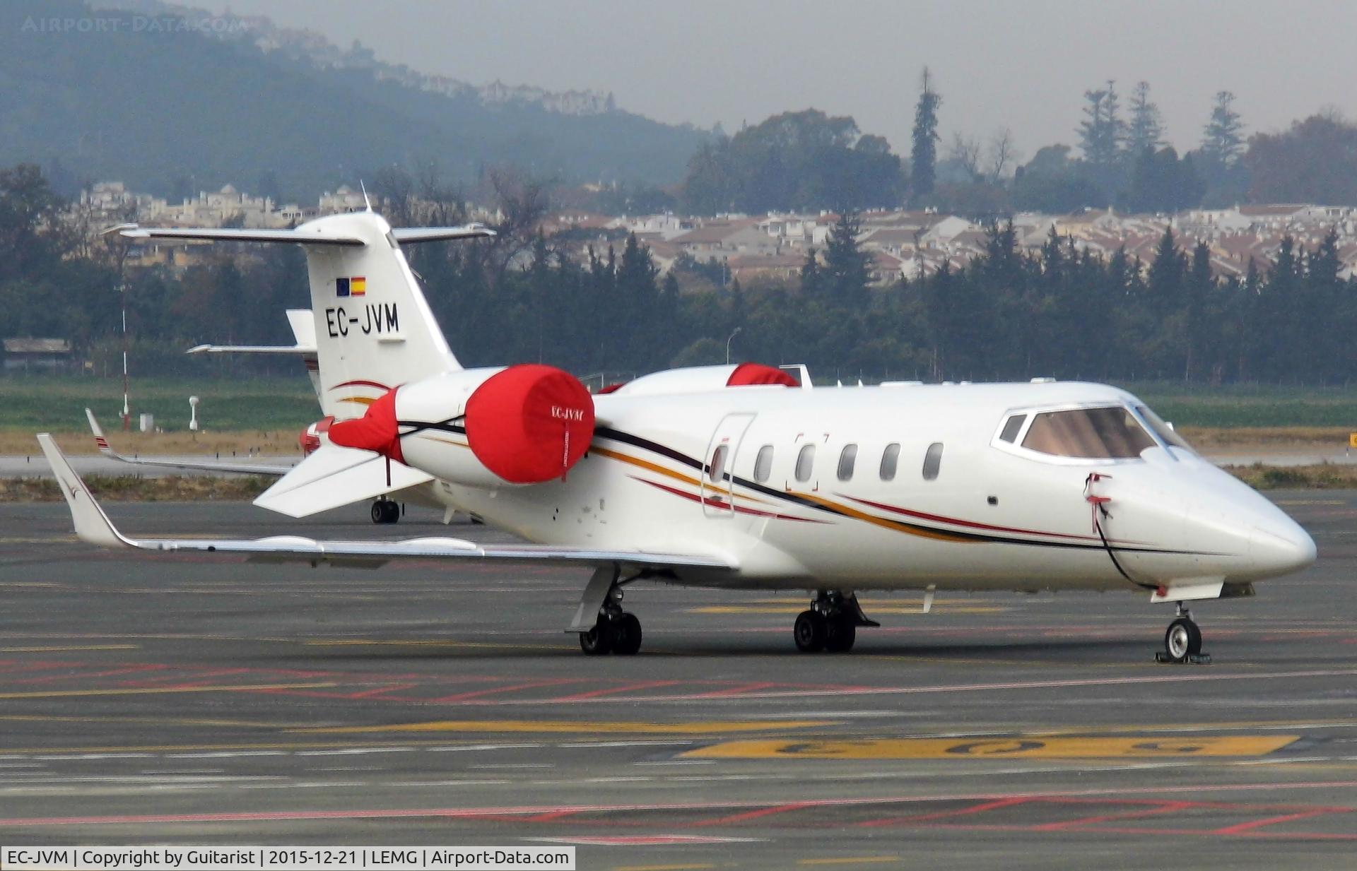 EC-JVM, 1999 Learjet 60 C/N 60-161, At Malaga