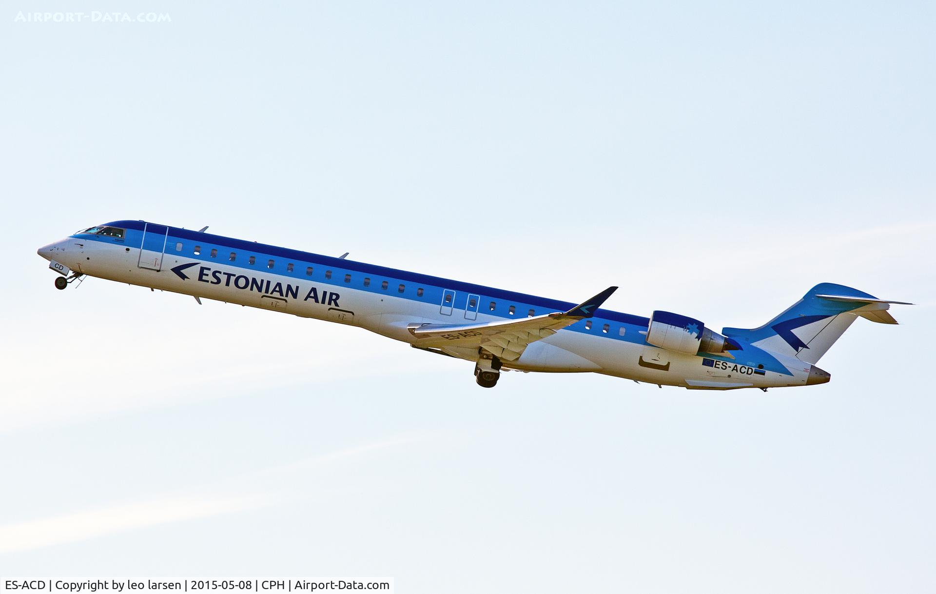 ES-ACD, 2011 Bombardier CRJ-900LR (CL-600-2D24) C/N 15276, Copenhagen 8.5.15