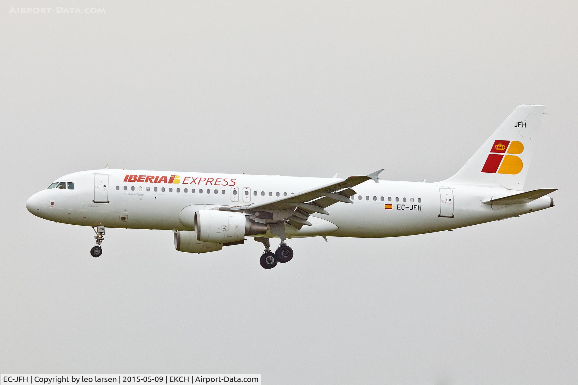 EC-JFH, 2003 Airbus A320-214 C/N 2104, Copenhagen 9.5.15