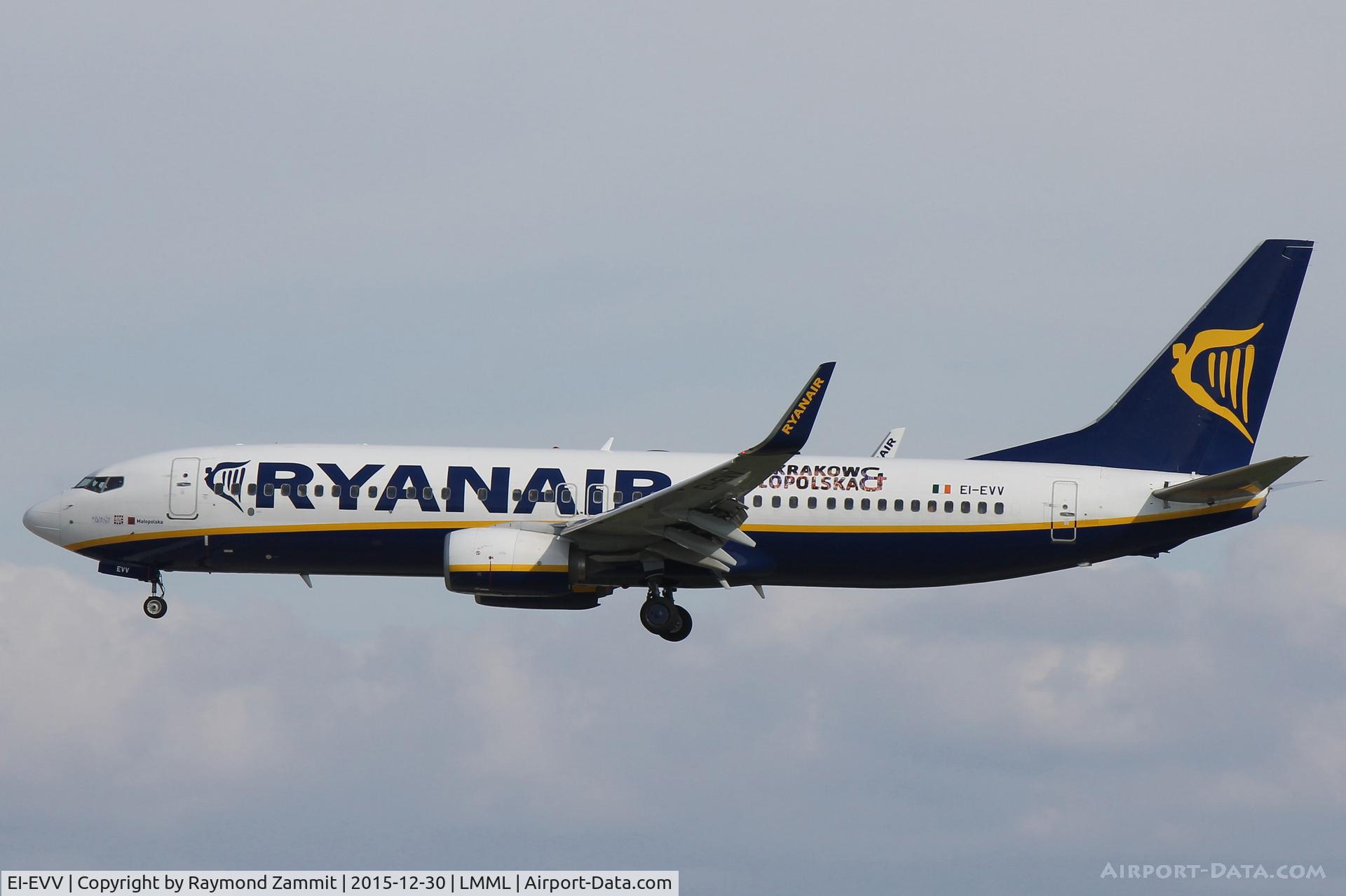 EI-EVV, 2012 Boeing 737-8AS C/N 40314, B737-800 EI-EVV Ryanair