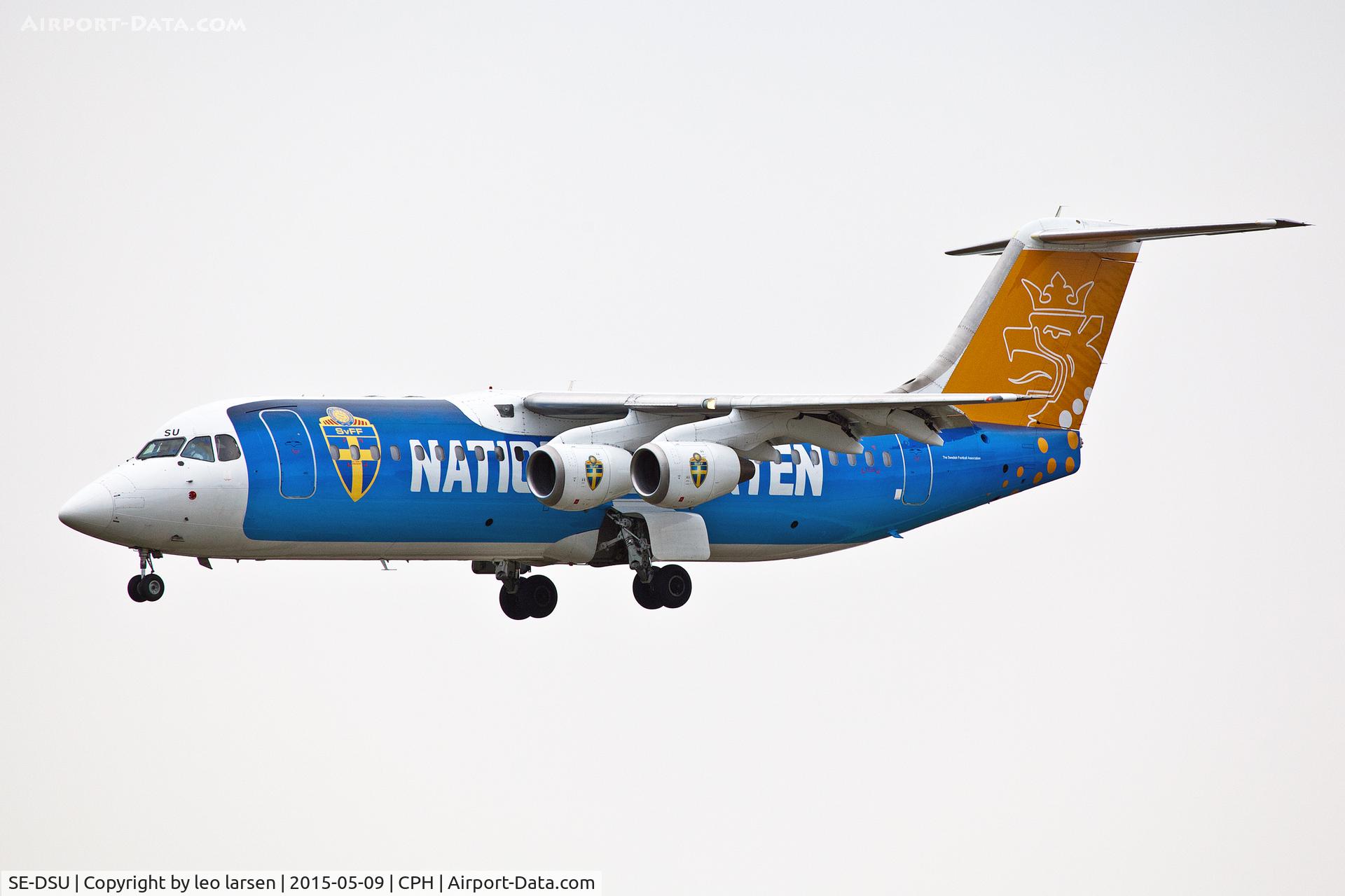 SE-DSU, 1994 British Aerospace Avro 146-RJ100 C/N E3248, Copenhagen 9.5.15