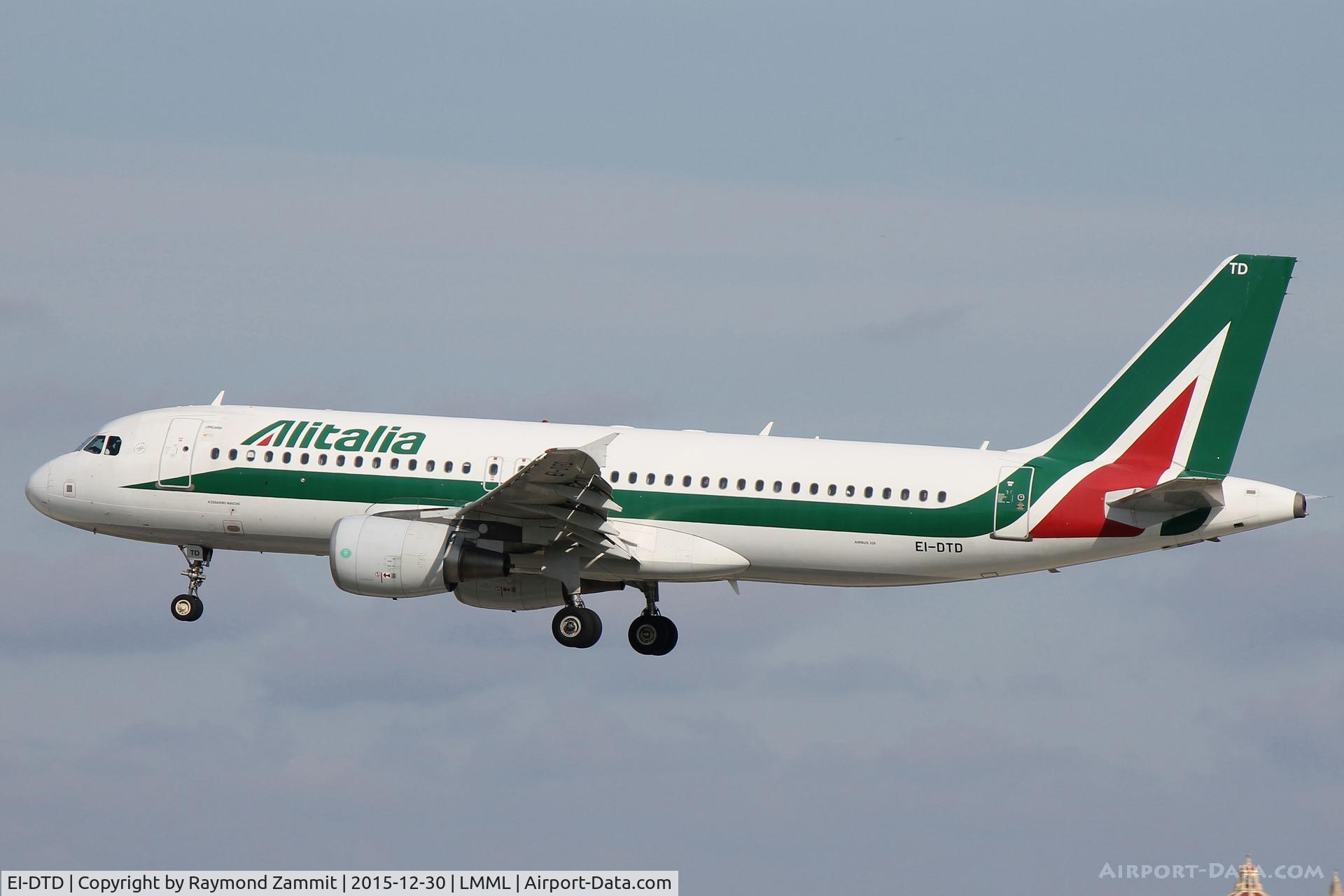 EI-DTD, 2009 Airbus A320-216 C/N 3846, A320 EI-DTD Alitalia
