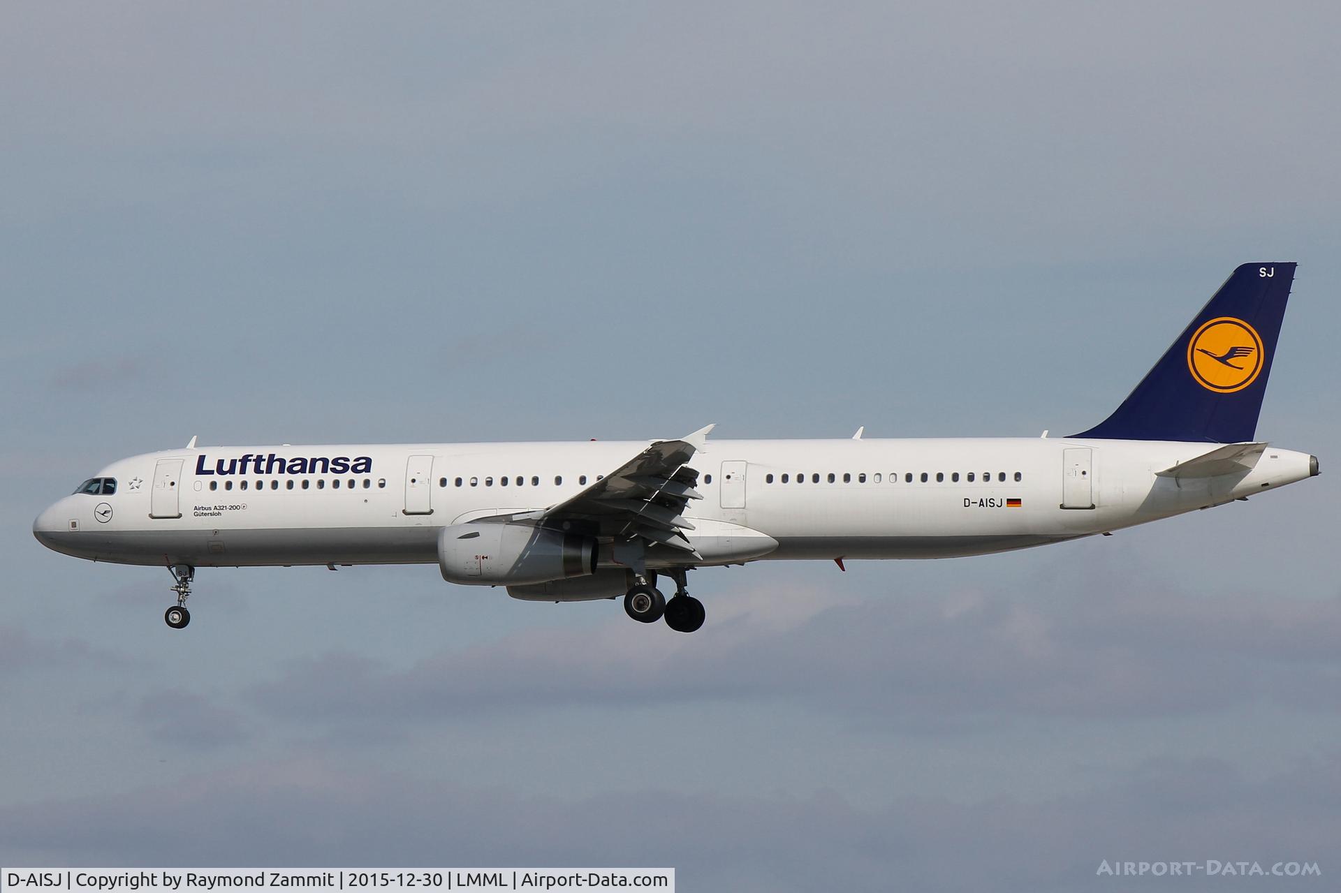 D-AISJ, 2008 Airbus A321-231 C/N 3360, A321 D-AISJ Lufthansa