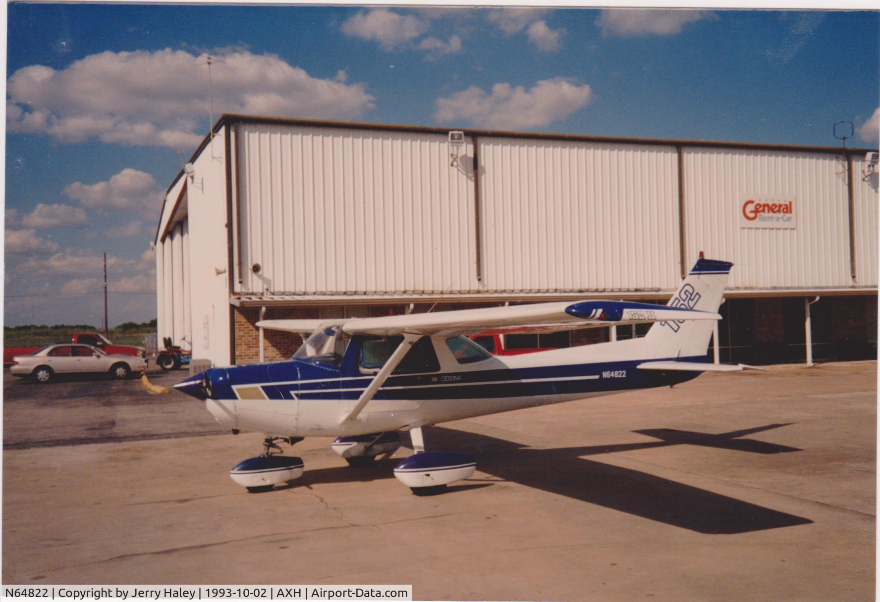 N64822, 1978 Cessna 152 C/N 15281437, I was the owner of this Cessna 152 from September 1993 to August 1997.  As all pilots can attest--this was the love of my life at the time.