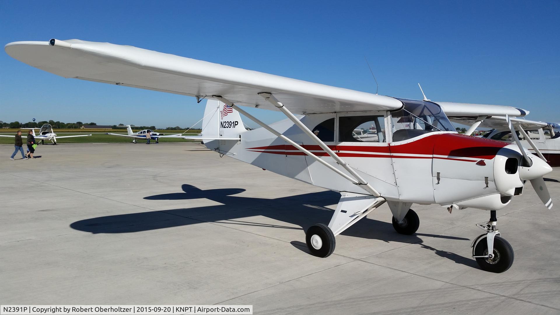 N2391P, 1955 Piper PA-22-150 Tri-Pacer C/N 22-2782, After restoration 2013