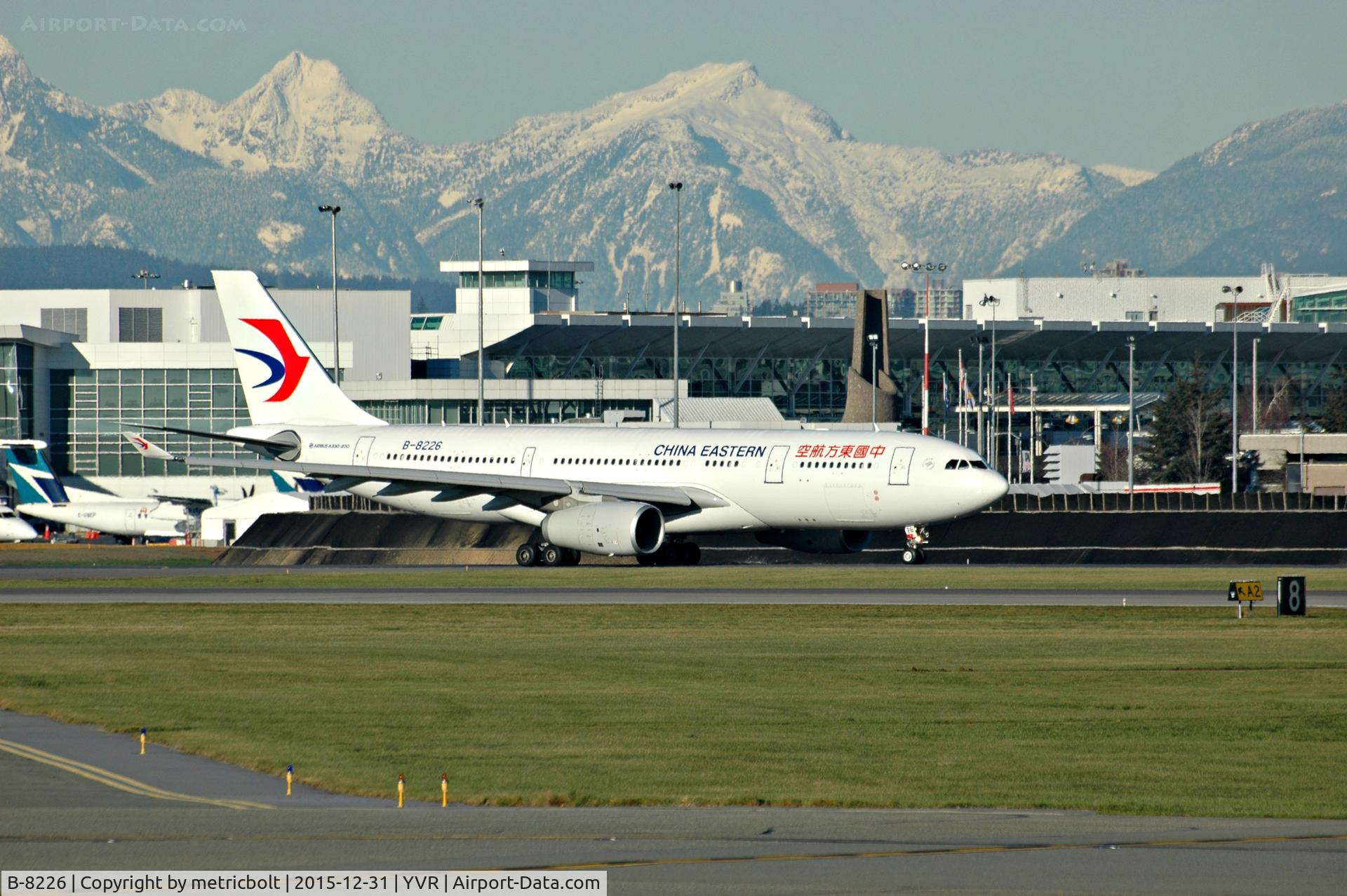 B-8226, 2015 Airbus A330-343 C/N 1655, Departing as MU582 to China on Dec.31,2015.It will arrive in Shanghai next year.