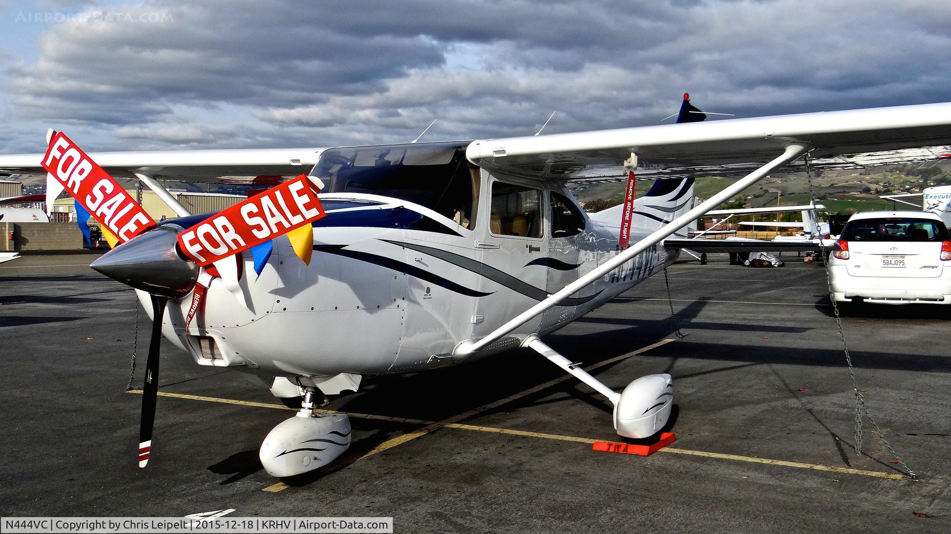 N444VC, 1999 Cessna 182S Skylane C/N 18280483, Locally-based 1999 Cessna 182S available for purchase with Trade Winds Aviation at Reid Hillview Airport, San Jose, CA.