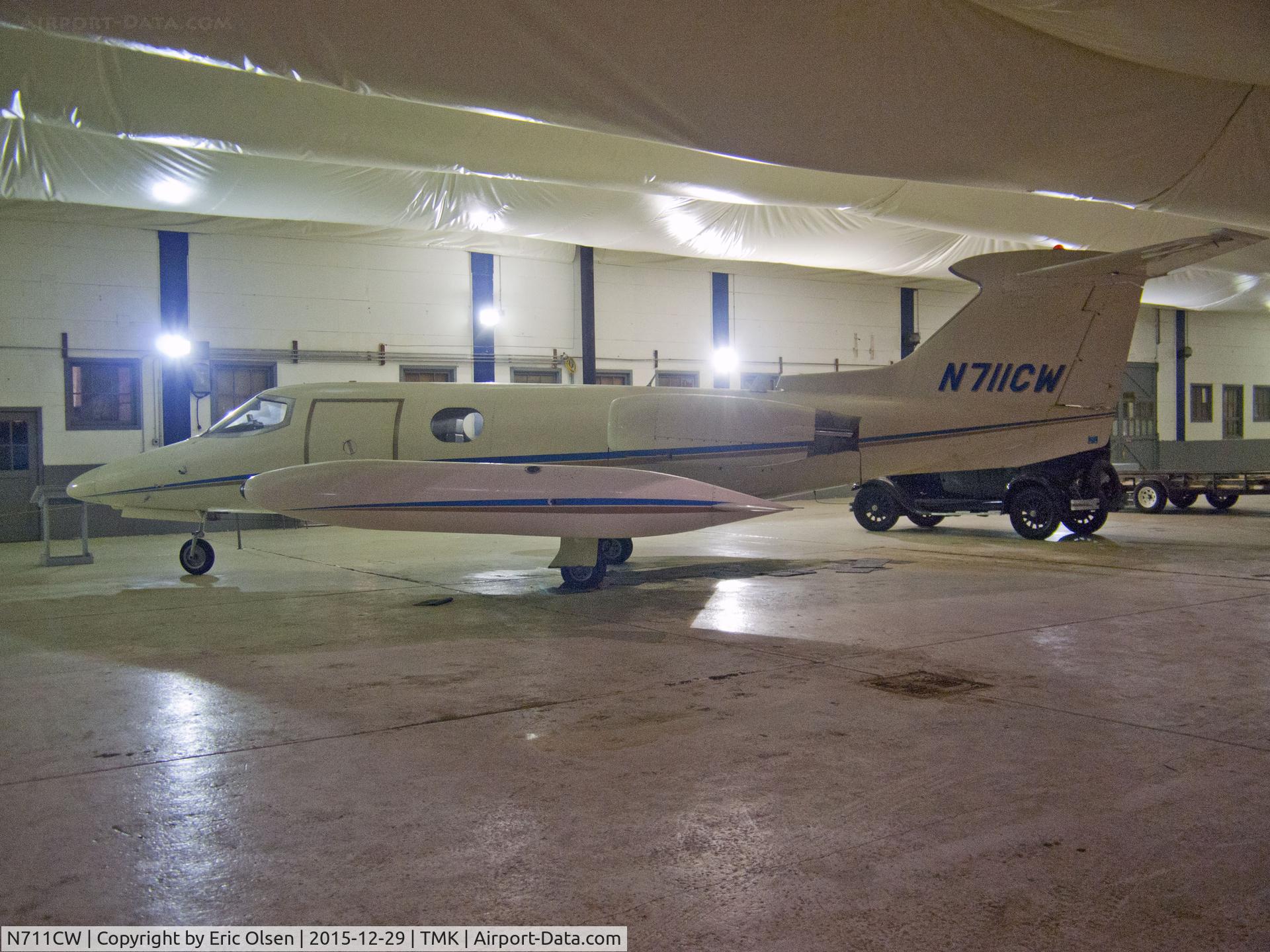 N711CW, 1965 Learjet 24 C/N 055, Learjet that used to belong to Cal Worthington at the Tillamook Air Museum.