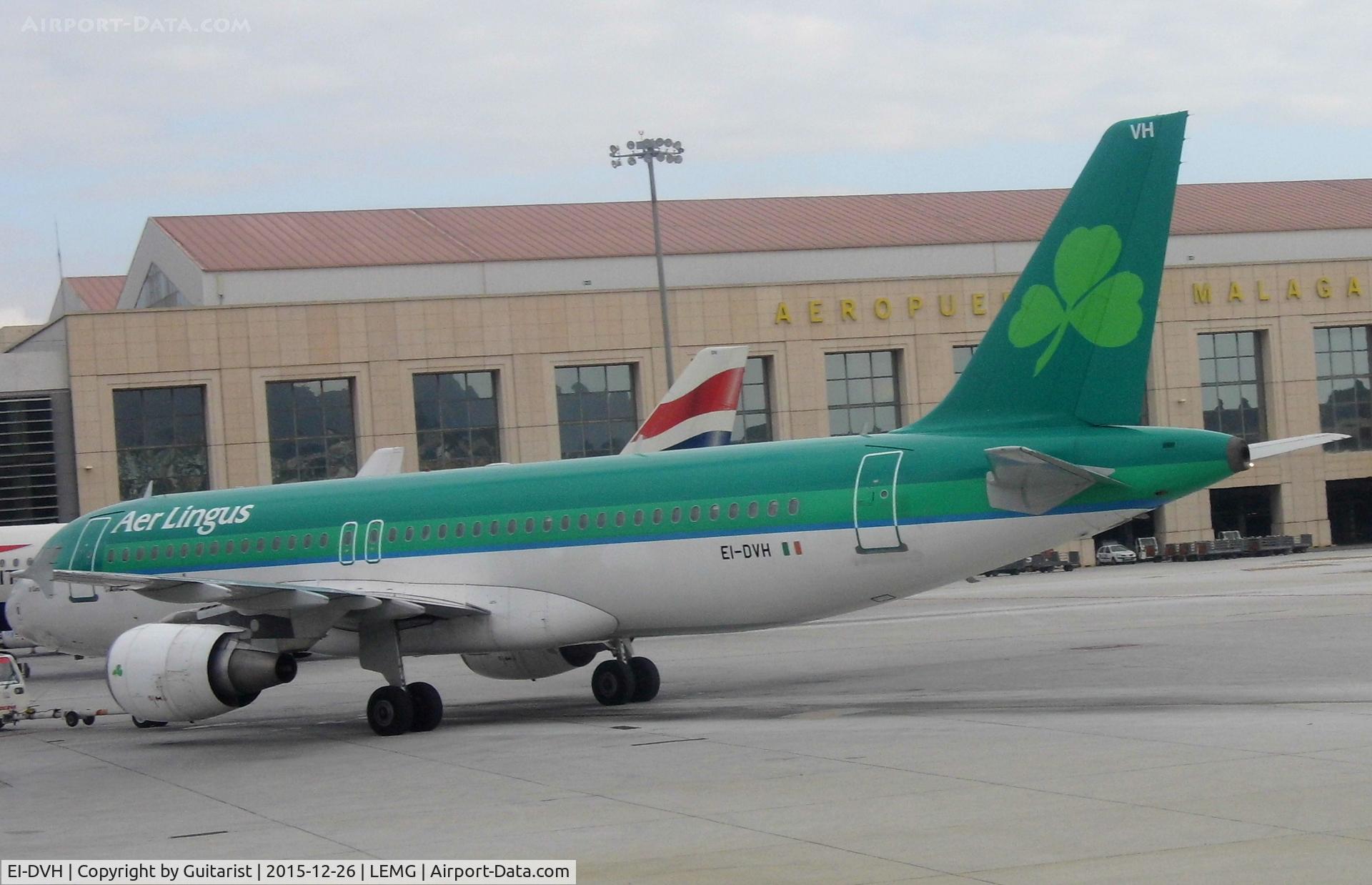 EI-DVH, 2007 Airbus A320-214 C/N 3345, At Malaga