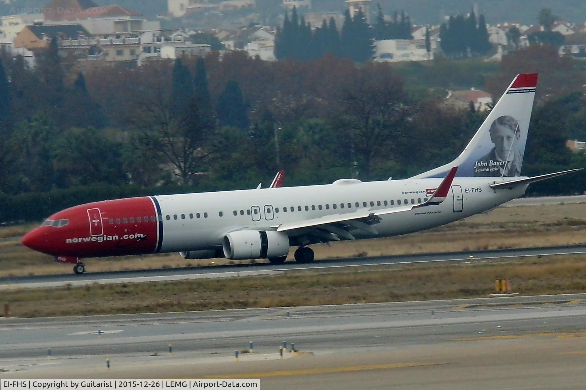EI-FHS, 2013 Boeing 737-8JP C/N 39021, At Malaga