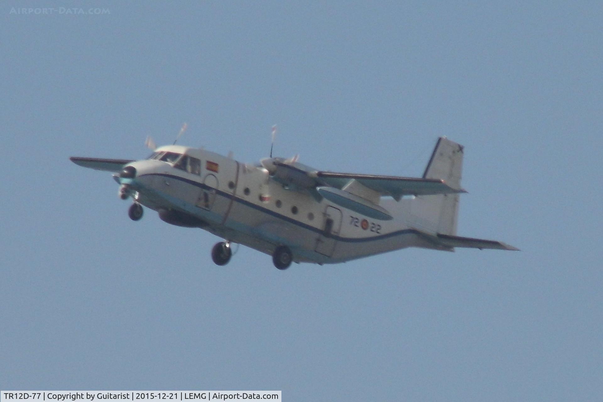 TR12D-77, CASA C-212-200 Aviocar C/N 261, At Malaga