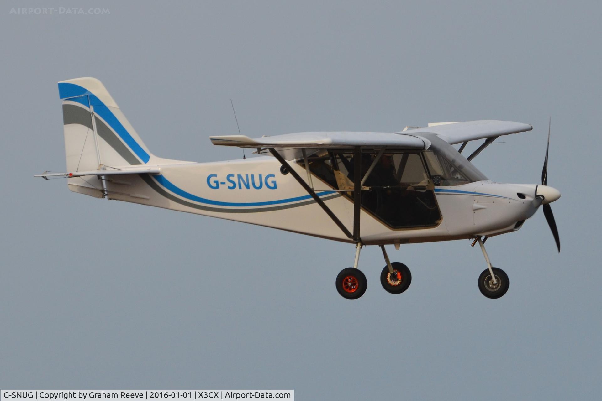 G-SNUG, 2015 Best Off Skyranger Nynja 912S(1) C/N BMAA/HB/662, Landing at Northrepps.