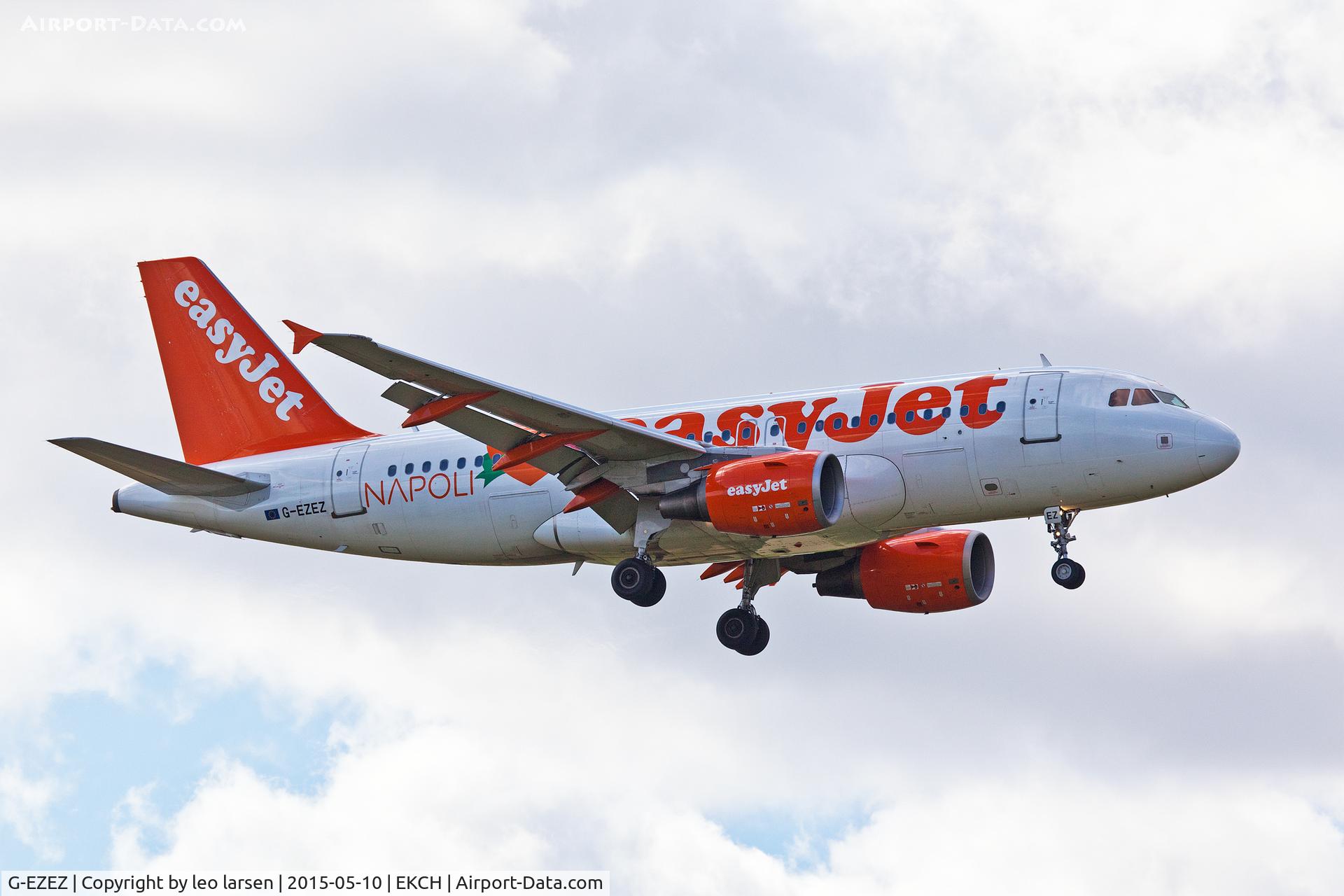 G-EZEZ, 2004 Airbus A319-111 C/N 2360, Copenhagen 10.5.15