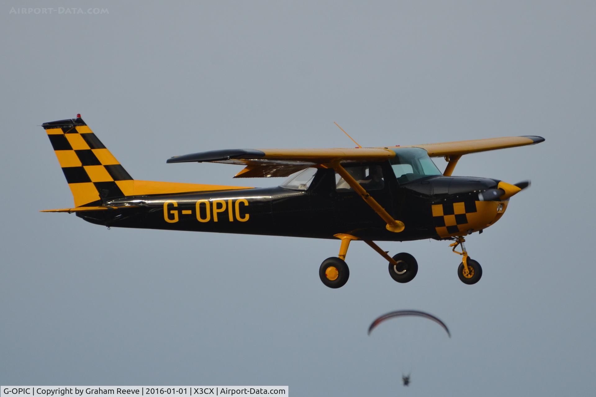 G-OPIC, 1974 Reims FRA150L Aerobat C/N 0234, Landing at Northrepps.