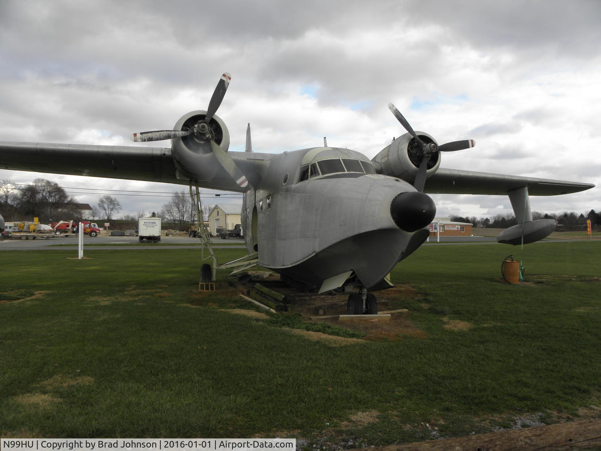 N99HU, Grumman SA-16A Albatross C/N G-40, At Business Airport of Carlisle, PA 1/1/2016