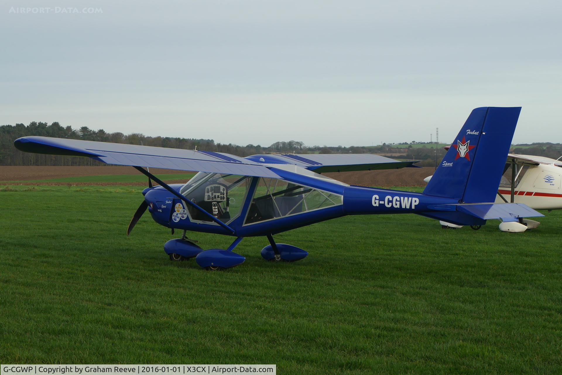 G-CGWP, 2011 Aeroprakt A-22L Foxbat C/N LAA 317A-15070, Parked at Northrepps.