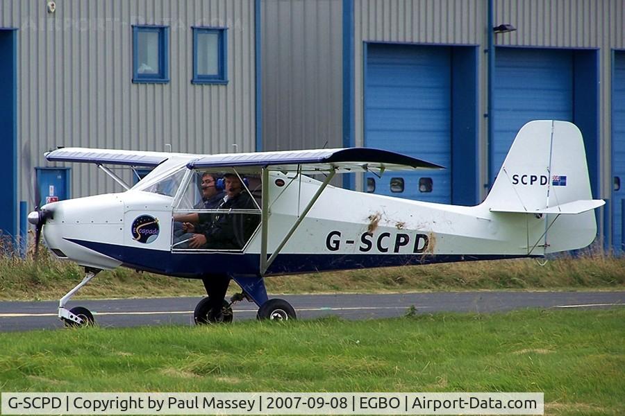 G-SCPD, 2004 Reality Escapade 912(1) C/N BMAA/HB/319, @ the autumn fly-in.