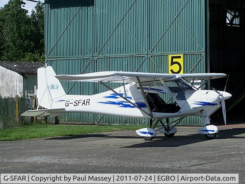 G-SFAR, 2007 Comco Ikarus C42 FB100 C/N 0704-6883, Resident @ Halfpenny Green.